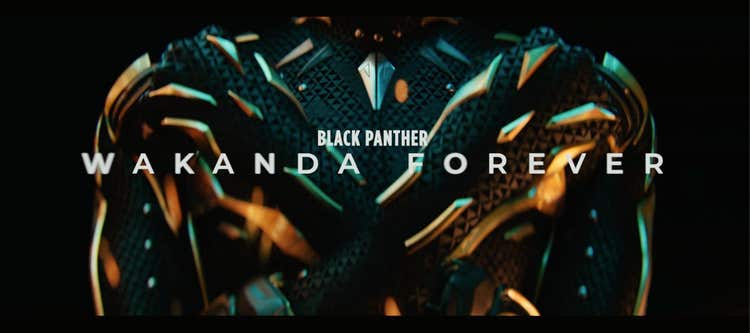 Black Panther Wakanda Forever.