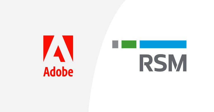 Adobe and RSM logo