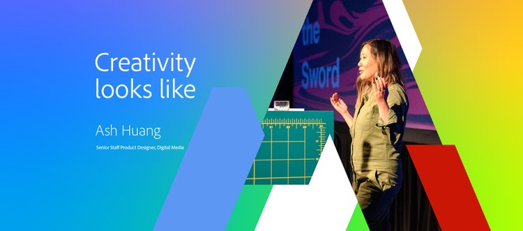 Creativity looks like Ash Huang.