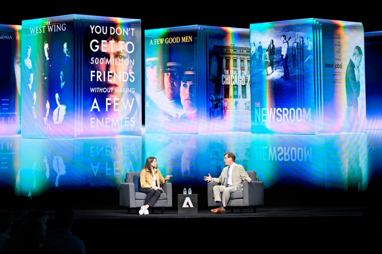 Aaron Sorkin on technology and becoming a content creator