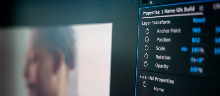 Image of a screen using text based editing in Premiere Pro.