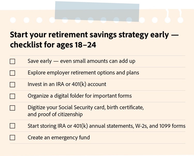 Information on contributing to your retirement account.