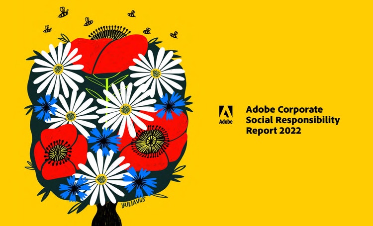 Adobe Corporate Social Responsibility Report 2022.