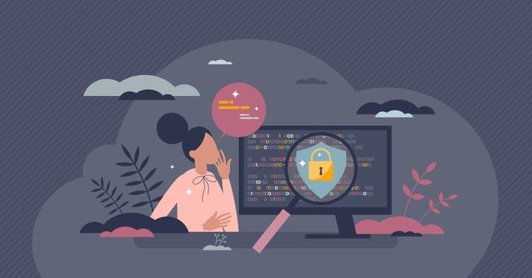 Cyber security course and education about digital concept.