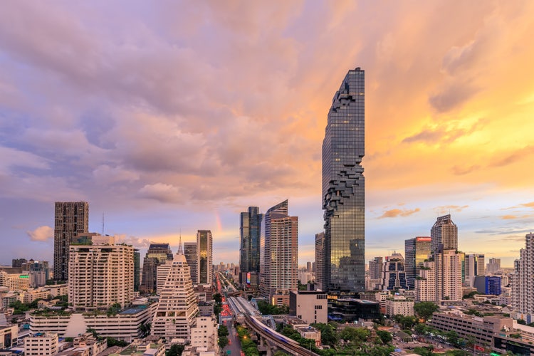 Cityscape: Bangkok business district