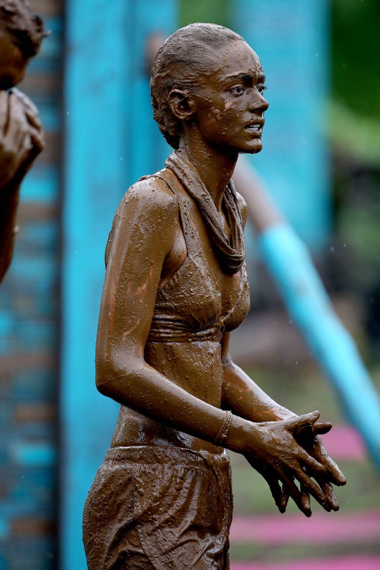 Photograph of reality TV series Australian ‘Survivor’, Sarah Tilleke.