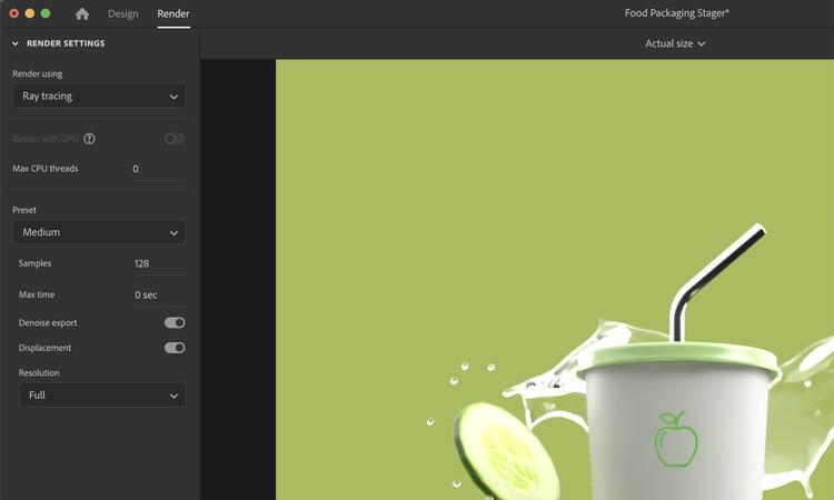 Image made with the Substance 3D Assets.