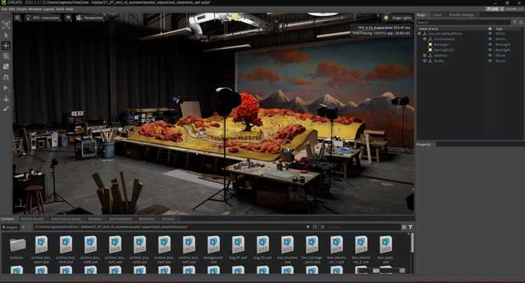 Adobe Substance 3D team creates a stop-motion-style animated demo, powered by the Substance 3D ecosystem.