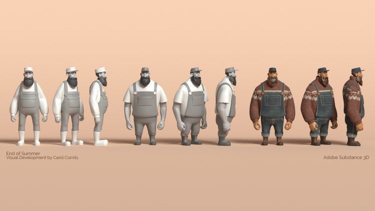 Adobe Substance 3D team creates a stop-motion-style animated demo, powered by the Substance 3D ecosystem.