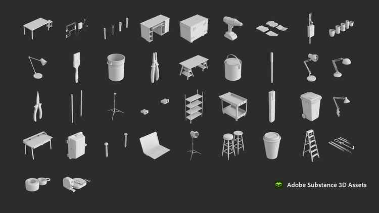 Adobe Substance 3D team creates a stop-motion-style animated demo, powered by the Substance 3D ecosystem.