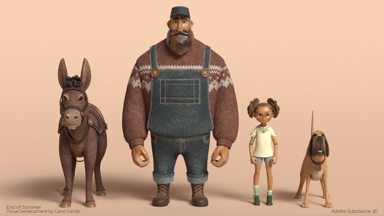 Adobe Substance 3D team creates a stop-motion-style animated demo, powered by the Substance 3D ecosystem.