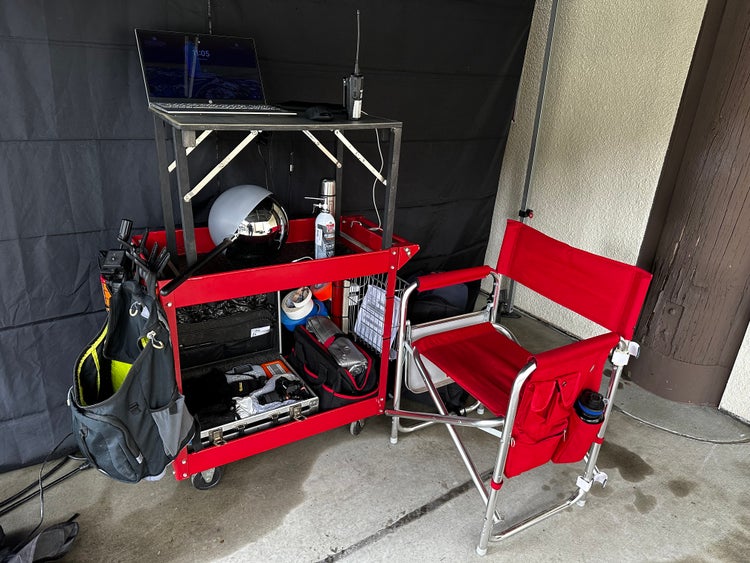 Still image from the set of Netflix’s Emmy-nominated “Wednesday”.