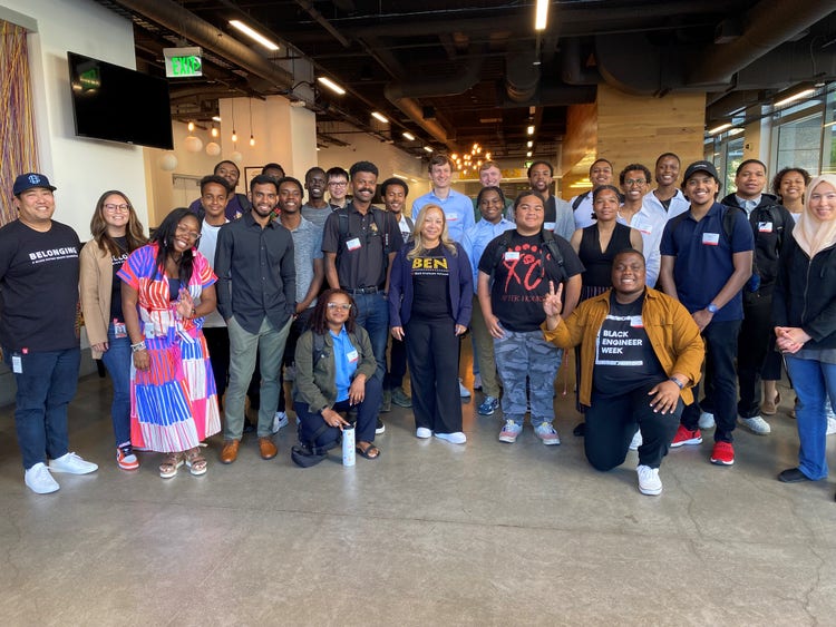 Group of students from San Jose State University.