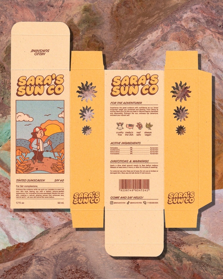 Packaging by Sara Sun
