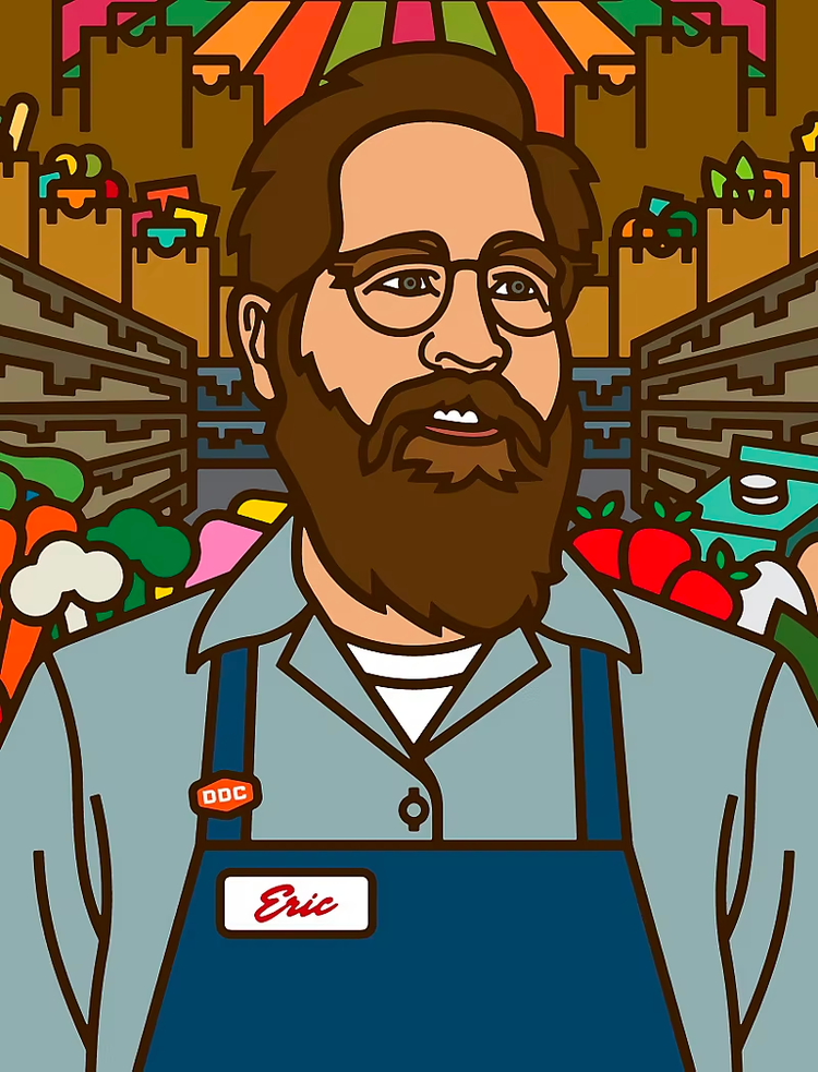 Grocery Gratitude by Aaron Draplin