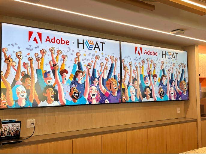 Adobe x HE3AT Program.
