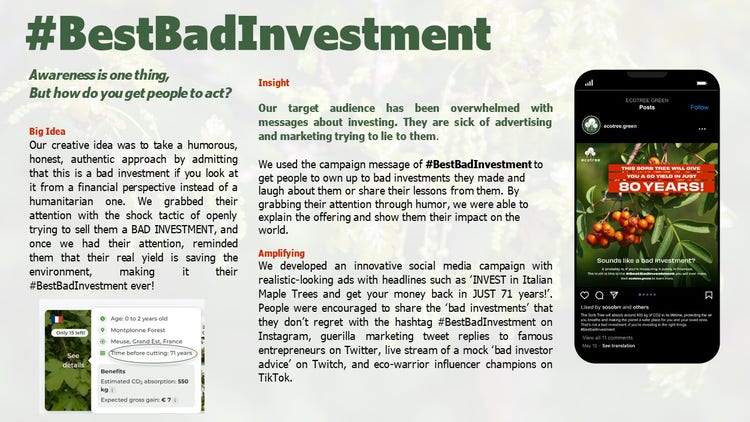 #BestBadInvestment.