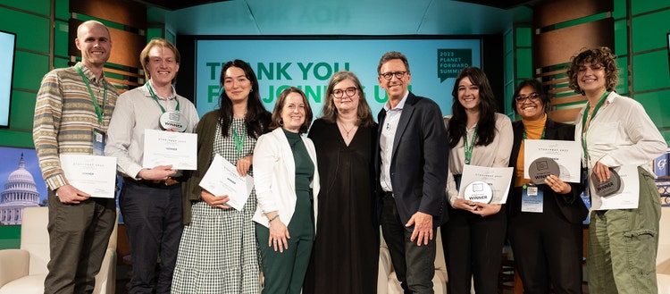 Celebrating student storytelling with Planet Forward.