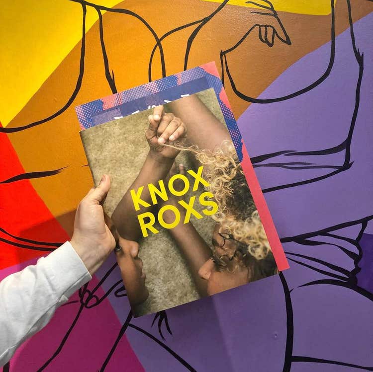 Image of “KnoxRoxs”: a global beacon for inclusive design.