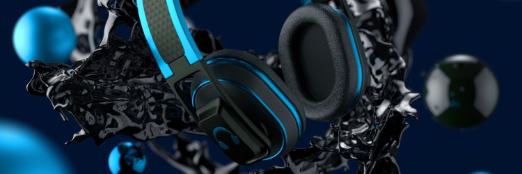 Headphones from Substance 3D.