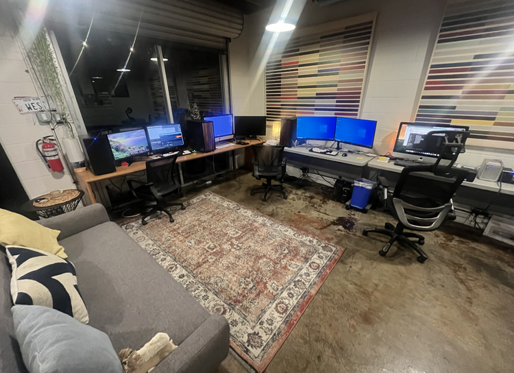 Image of the workspace of “Little Death” Editor Tyler Sobel-Mason