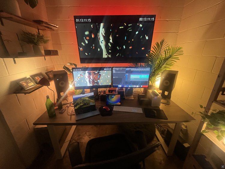 Image of the workspace of “Little Death” Editor Tyler Sobel-Mason