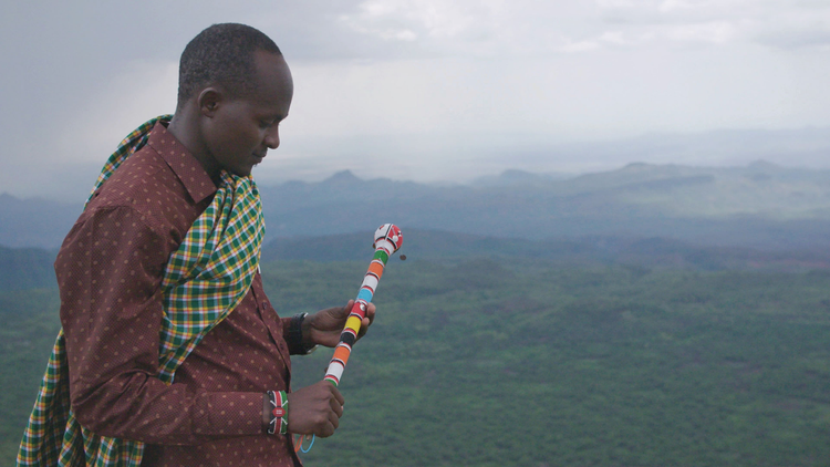 Still image from the film The Battle for Laikipia.