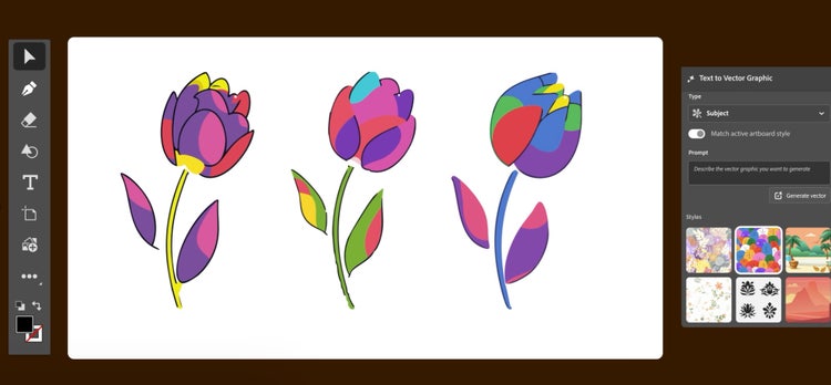 Image created using Text to Vector Graphic(beta).