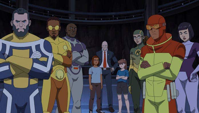 Image from Prime Video's "Invincible".