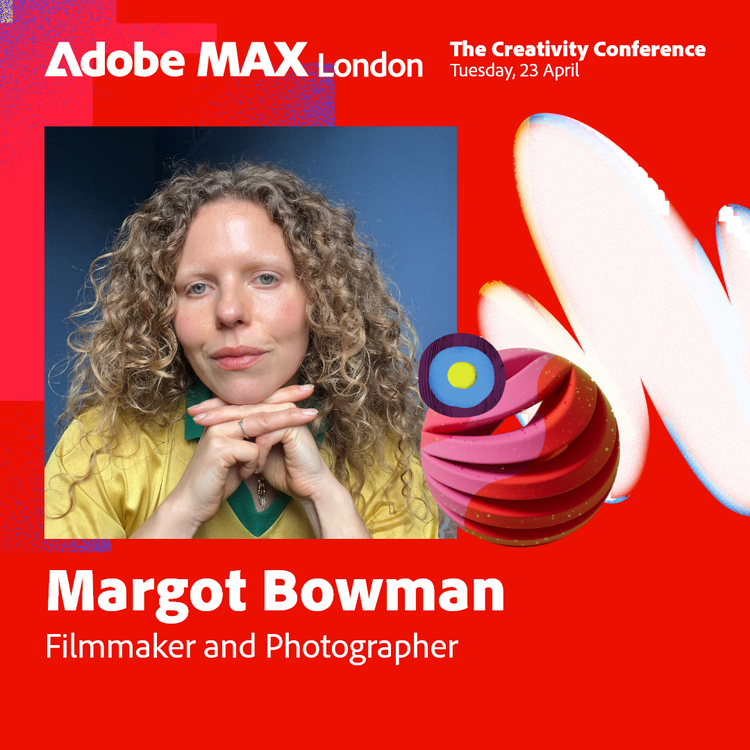 Adobe Max London, Margot Bowman.