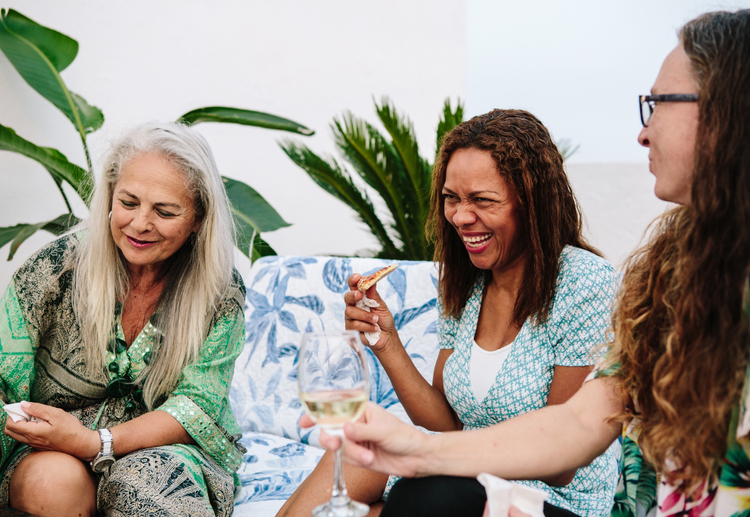 Image of 3 women smiling.