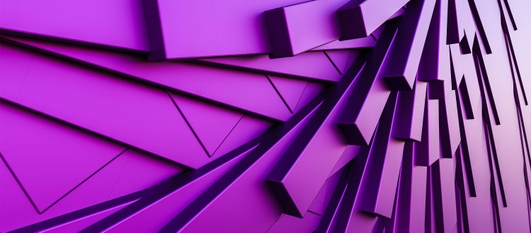 Abstract purple art.