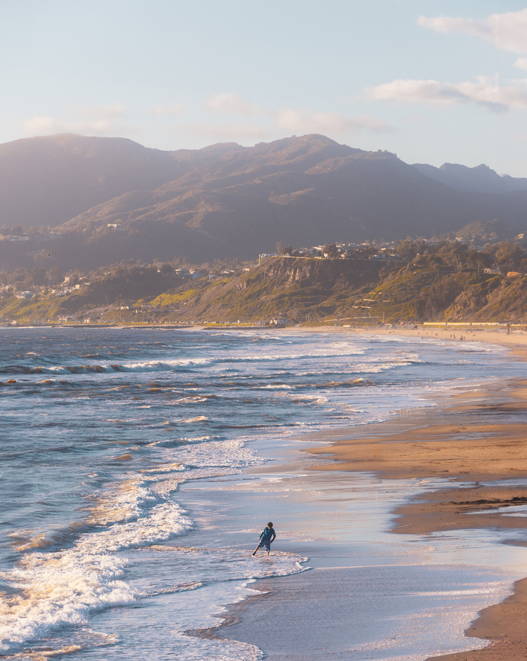 Photograph of a beach taken by Photographer Matt Solie.