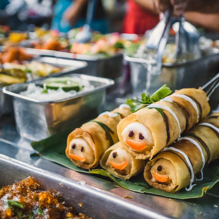 Traditional Filipino food