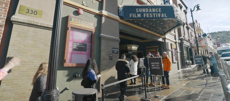 Image from the Sundance Film Festival.