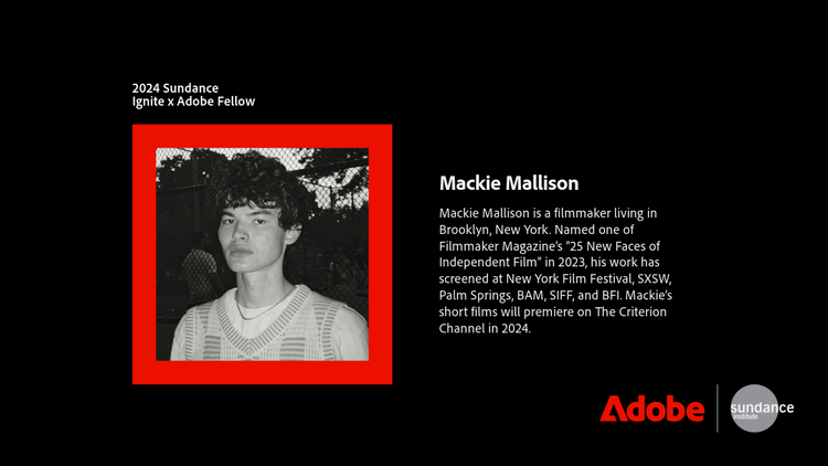 Image and bio of Mackie Mallison.