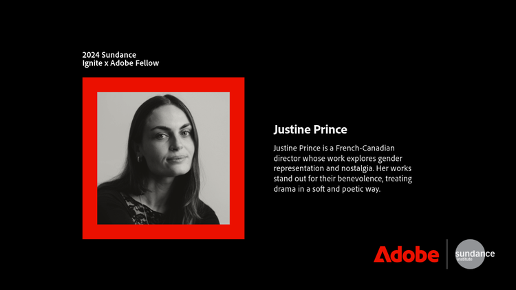 Image and bio of Justine Prince.