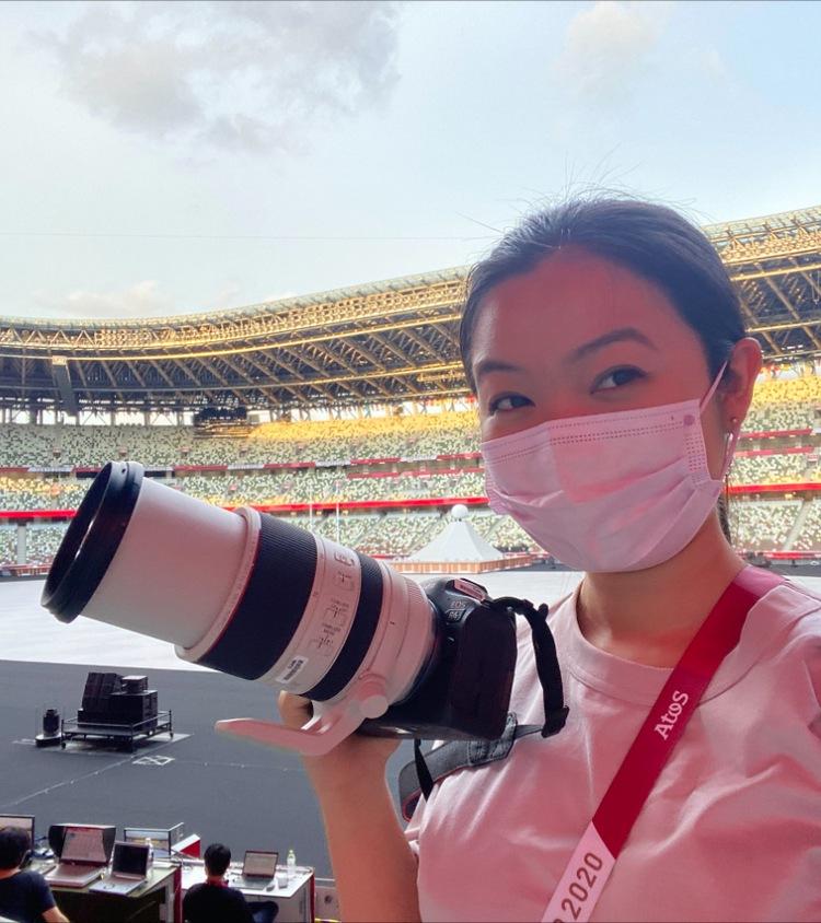 Image of Former Olympic photographer Eliza Tan.