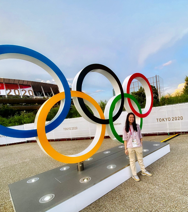 Image of Former Olympic photographer Eliza Tan.