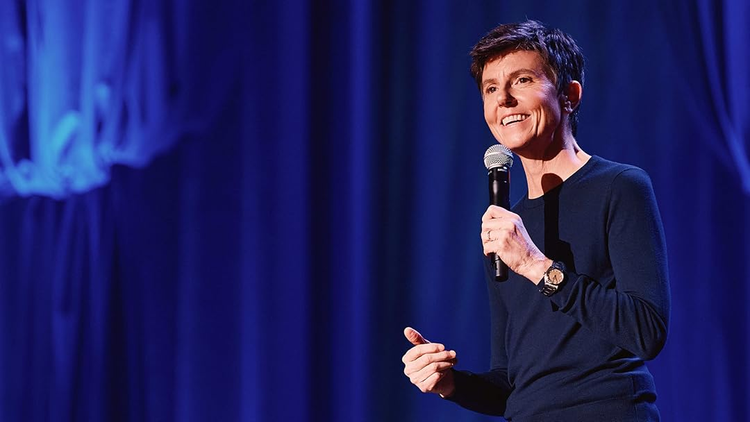 Image of Tig Notaro on stage.