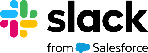 Slack from Salesforce logo.