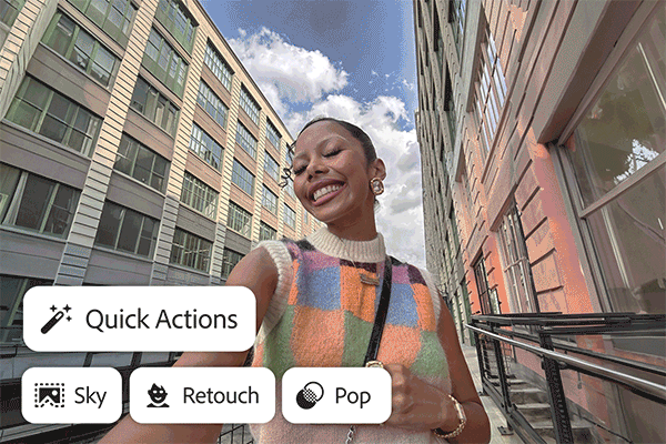Adobe Lightroom's Quick Actions feature