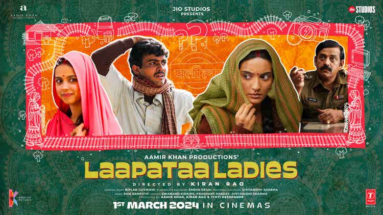 Movie poster for “Laapataa Ladies”