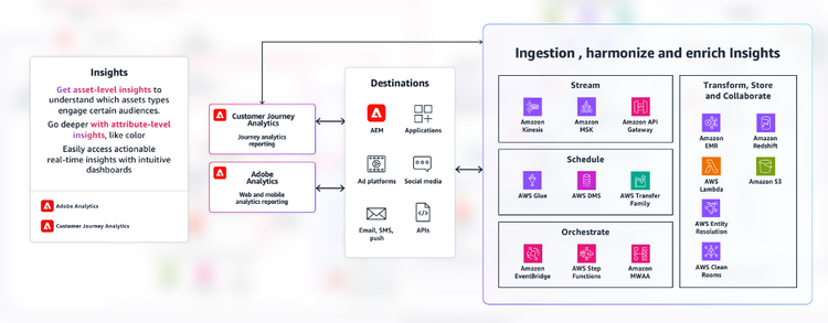 Ingestion, harmonize and enrich insights.