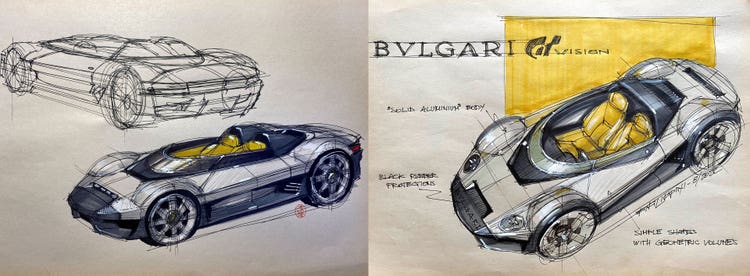 Gran Turismo meets BVLGARI image.