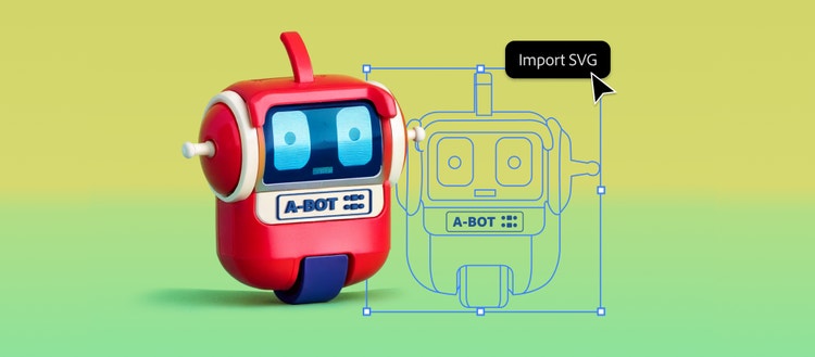 Image of an A-Bot created using Project Neo.