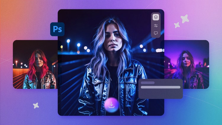 An image showing Adobe Photoshop.