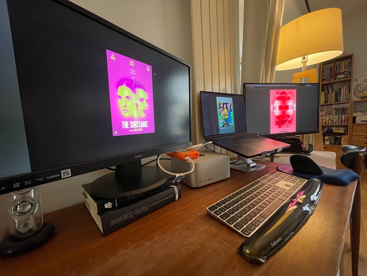 Image of the workspace of Jérôme Eltabet.