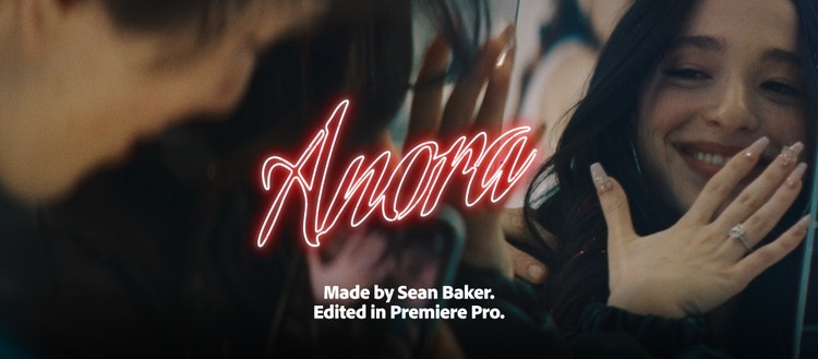 Movie poster from Anora made by Sean Baker. Edited in Premiere Pro.