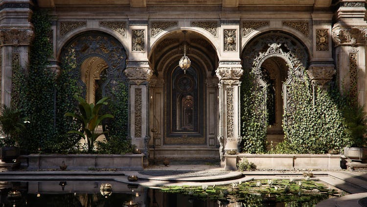 Image created using Substance 3D tools.